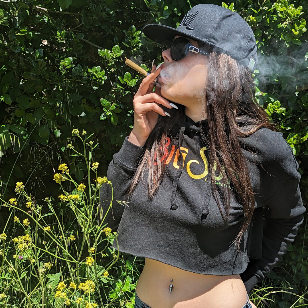 Big Sur Crop Hoodie